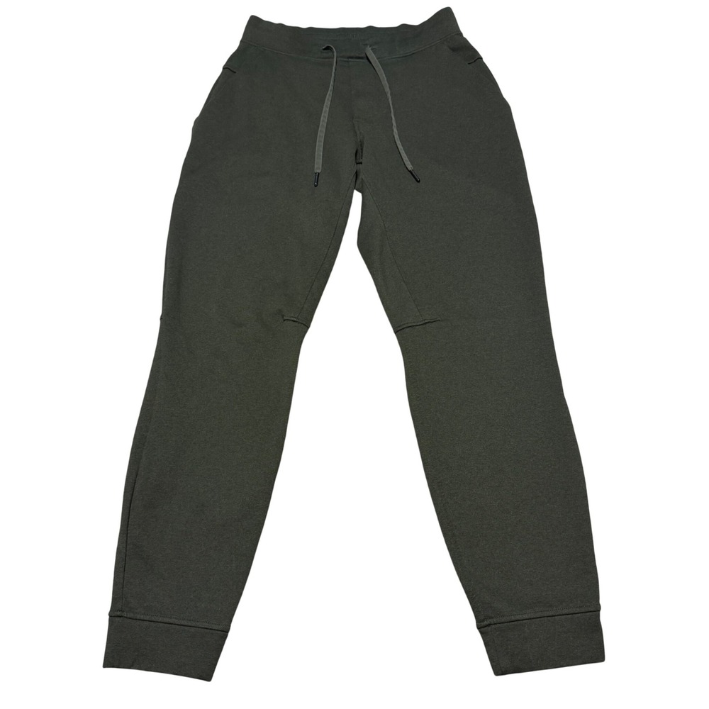 Lululemon S City Sweat Jogger Thermo Dark Green M5623S Taper Stretch Gym Casual